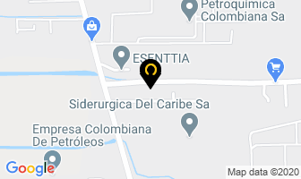 Mapa de Cryogas S.a. en Cartagena