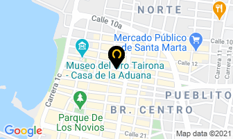 Mapa de Csc en Santa Marta