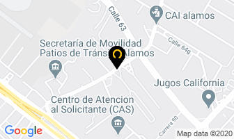 Mapa de Csf Cía. De Servicios Farmacéuticos en Bogotá D.C