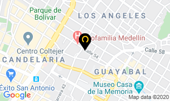Mapa de Ct Telecomunicaciones S.a.s en Medellín