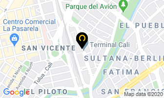 Mapa de C.t.a. Alianza Apoyamos en Cali