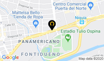 Mapa de C.t.l. Transportes S.a.s. en Medellín