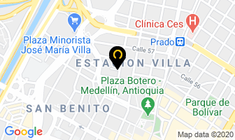 Mapa de Ctp Express S.a.s. en Medellín