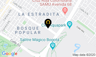 Mapa de Cuadros Galindo Martha en Bogotá D.C