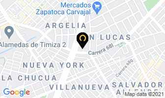 Mapa de Cuadros Segundo Tito en Bogotá D.C