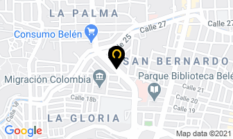 Mapa de Cúbica Hosting Y Dominios en Medellín