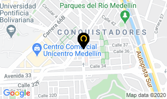 Mapa de Cubiertas Rinaldi S.a.s. en Medellín