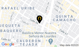 Mapa de Cubiertas Techando en Bogotá D.C