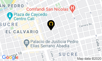 Mapa de Cubiertas Y Aceros La Octava en Cali