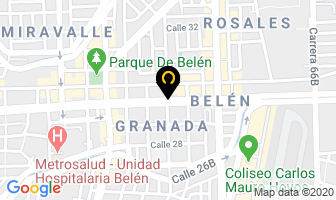 Mapa de Cubos Y Rectangulos en Medellín