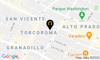 Mapa de Cubyos en Barranquilla
