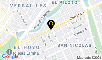 Mapa de Cudecom De Occidente Ltda. en Cali