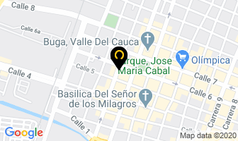 Mapa de Cuéllar Quintero Elizabeth en Buga
