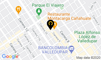 Mapa de Cuello José en Valledupar