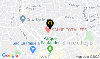 Mapa de Cuello Lorduy Enrique en Sincelejo