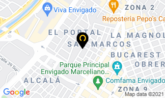 Mapa de Cuentas Al Día en Medellín
