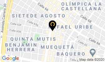 Mapa de Cueros Arizona en Bogotá D.C