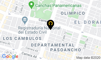 Mapa de Cuerpo Dorado en Cali
