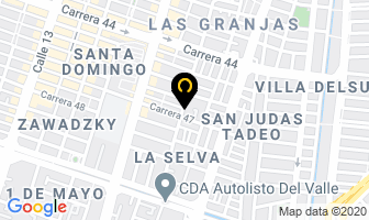 Mapa de Cuerpo Y Belleza en Cali