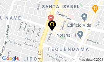 Mapa de Cuidado Crítico Ltda. en Cali