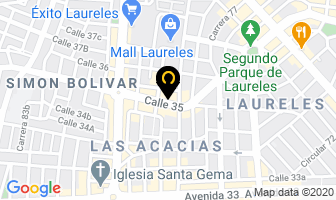 Mapa de Cupcakes en Medellín