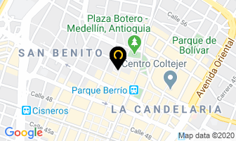 Mapa de Curaduría Primera De Itagüí en Medellín