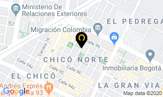 Mapa de Curaduría Urbana No. 4 en Bogotá D.C