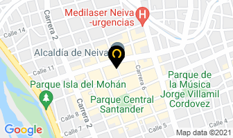 Mapa de Curaduría Urbana Primera en Neiva