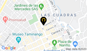 Mapa de Curaduría Urbana Primera en Pasto