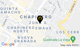 Mapa de Curso Educanino en Bogotá D.C