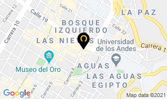 Mapa de Cursos Gerenciales.com Ltda. en Bogotá D.C