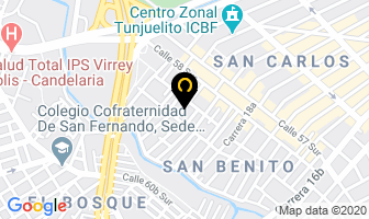 Mapa de Curtiembres “ Varmen ” en Bogotá D.C
