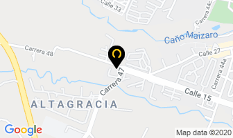 Mapa de Curva Construcciones Ltda. en Villavicencio