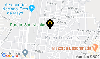 Mapa de Curvas Perfectas en Puerto Asís