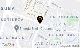 Mapa de Cuzine en Bogotá D.C