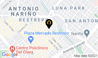 Mapa de Cyan Publicidad en Bogotá D.C
