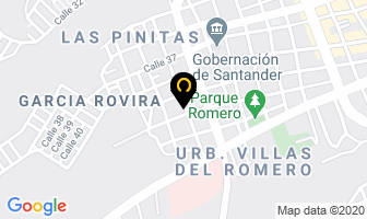 Mapa de D Steven en Bucaramanga