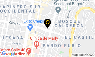 Mapa de D Y A Inganieria Ltda. en Bogotá D.C