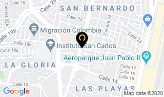 Mapa de D2 Manos Y Pies en Medellín