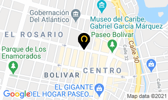Mapa de D'arco Asesorías Ltda. en Barranquilla
