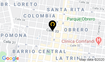 Mapa de D'cache Alquiler De Trajes en Palmira