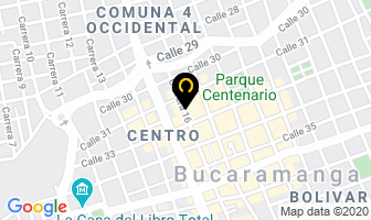 Mapa de D'calixto en Bucaramanga