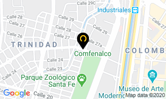 Mapa de D'icopor en Medellín