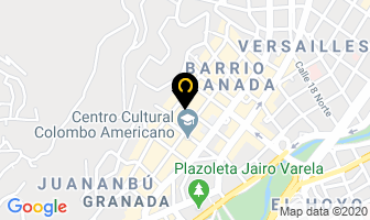Mapa de D'leite Restaurante Y Eventos en Cali