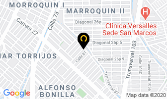 Mapa de D'skubra Confecciones en Cali