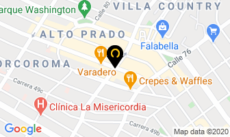 Mapa de D'yamile en Barranquilla