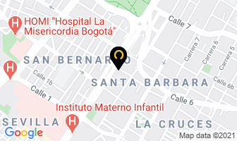 Mapa de Da & Ja Ltda. en Bogotá D.C