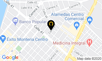 Mapa de Da Tito en Montería