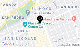 Mapa de Daclaud Fashion en Cali