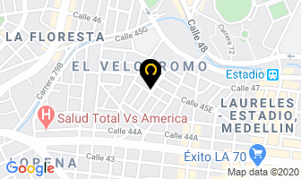 Mapa de Dacom S.a. en Medellín
